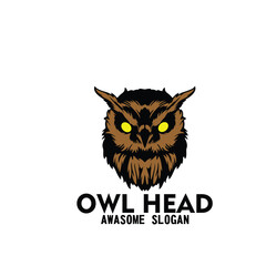 Design logo icon mascot character owl