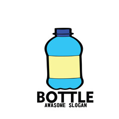 Design logo icon mascot character bottle