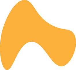 Abstrac blob shape vector element
