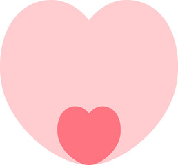 Love Illustration Photo Frame Background