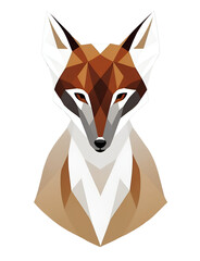 Transparent Geometric shaped Animal Art for Shirts