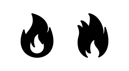 Fire icon vector. fire flame icon