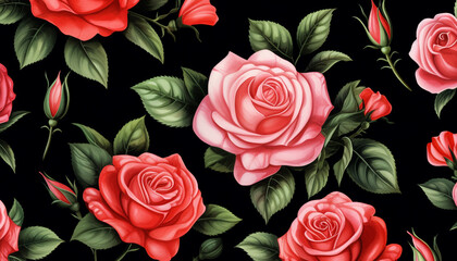 flowers pattern background