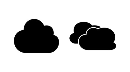 Cloud icon vector. cloud data. cloud services
