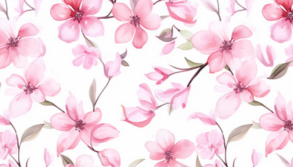 Fototapeta na wymiar flowers pattern background