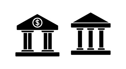 Bank icon vector. bank icon symbol