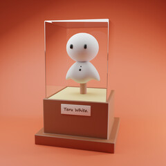 3d person with a book