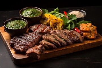 Churrasco Delight: A Mouthwatering Brazilian-Style Barbecue Created with Generative AI