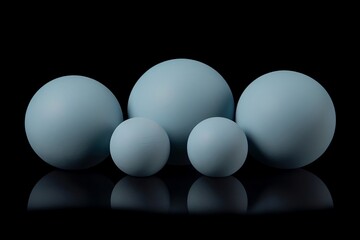 Blue Spheres