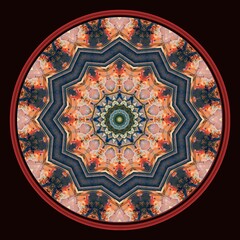 Abstract decorative mandala