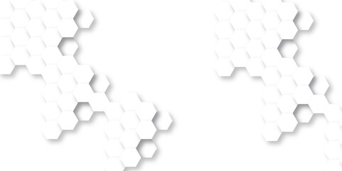 Background with hexagons . Abstract background with lines . white texture background . hexagon abstract background. Surface polygon pattern with glowing hexagon paper texture and futuristic business.