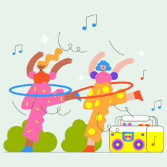 Zumba on weekends with friends