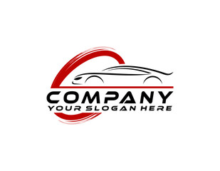 auto paint garage logo vector design\n