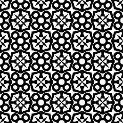 Simple repeating monochrome pattern. Abstract texture for fabric print, card, table cloth, furniture, banner, cover, invitation, decoration, wrapping.seamless repeating pattern. Black and white color.