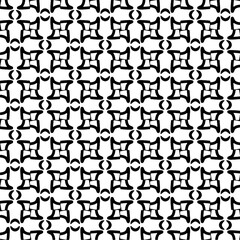 Simple repeating monochrome pattern. Abstract texture for fabric print, card, table cloth, furniture, banner, cover, invitation, decoration, wrapping.seamless repeating pattern. Black and white color.