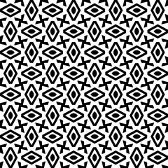 Simple repeating monochrome pattern. Abstract texture for fabric print, card, table cloth, furniture, banner, cover, invitation, decoration, wrapping.seamless repeating pattern. Black and white color.