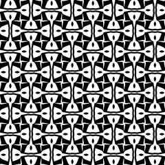 Simple repeating monochrome pattern. Abstract texture for fabric print, card, table cloth, furniture, banner, cover, invitation, decoration, wrapping.seamless repeating pattern. Black and white color.