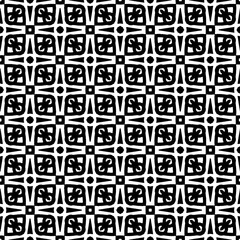 Simple repeating monochrome pattern. Abstract texture for fabric print, card, table cloth, furniture, banner, cover, invitation, decoration, wrapping.seamless repeating pattern. Black and white color.