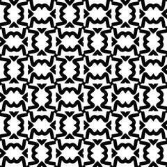 Simple repeating monochrome pattern. Abstract texture for fabric print, card, table cloth, furniture, banner, cover, invitation, decoration, wrapping.seamless repeating pattern. Black and white color.