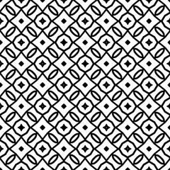 Simple repeating monochrome pattern. Abstract texture for fabric print, card, table cloth, furniture, banner, cover, invitation, decoration, wrapping.seamless repeating pattern. Black and white color.