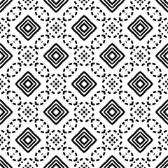 Simple repeating monochrome pattern. Abstract texture for fabric print, card, table cloth, furniture, banner, cover, invitation, decoration, wrapping.seamless repeating pattern. Black and white color.