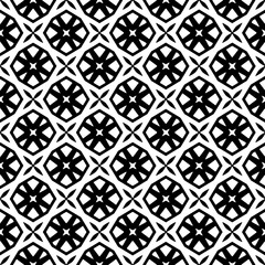 Simple repeating monochrome pattern. Abstract texture for fabric print, card, table cloth, furniture, banner, cover, invitation, decoration, wrapping.seamless repeating pattern. Black and white color.