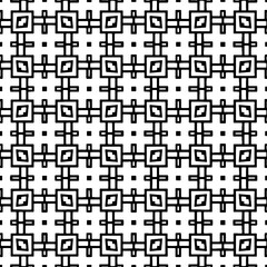 Simple repeating monochrome pattern. Abstract texture for fabric print, card, table cloth, furniture, banner, cover, invitation, decoration, wrapping.seamless repeating pattern. Black and white color.