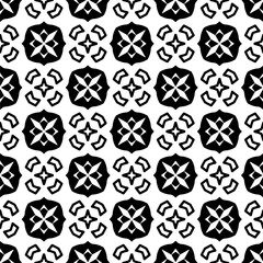 Simple repeating monochrome pattern. Abstract texture for fabric print, card, table cloth, furniture, banner, cover, invitation, decoration, wrapping.seamless repeating pattern. Black and white color.