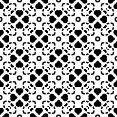 Simple repeating monochrome pattern. Abstract texture for fabric print, card, table cloth, furniture, banner, cover, invitation, decoration, wrapping.seamless repeating pattern. Black and white color.