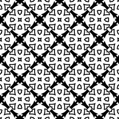 Simple repeating monochrome pattern. Abstract texture for fabric print, card, table cloth, furniture, banner, cover, invitation, decoration, wrapping.seamless repeating pattern. Black and white color.