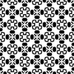 Simple repeating monochrome pattern. Abstract texture for fabric print, card, table cloth, furniture, banner, cover, invitation, decoration, wrapping.seamless repeating pattern. Black and white color.