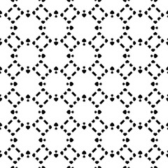 Simple repeating monochrome pattern. Abstract texture for fabric print, card, table cloth, furniture, banner, cover, invitation, decoration, wrapping.seamless repeating pattern. Black and white color.