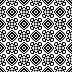 Simple repeating monochrome pattern. Abstract texture for fabric print, card, table cloth, furniture, banner, cover, invitation, decoration, wrapping.seamless repeating pattern. Black and white color.