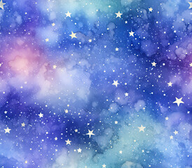 Obraz premium sky with stars pattern background