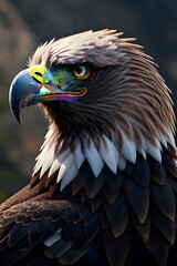 Fototapeta premium portrait of an eagle