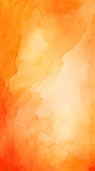 orange abstract watercolor background