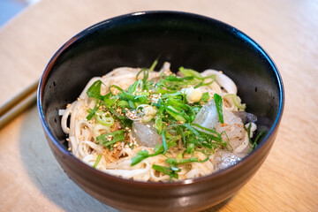 とても美味しい日本のそうめん