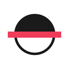 Modern Badge Ornament