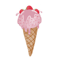 
Ice cream cone strawberry flavor, chocolate chocolate flavor, coffee flavor, green tea flavor, mango flavor, lemon flavor, berry flavor, Halloween flavor.