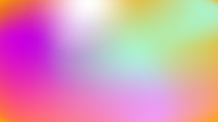 Soft Vector Gradient Background In Vibrant Colors. Colorful background.