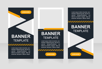 Auto sales web banner design template. Marketing strategy. Vector flyer with text space. Advertising placard with customized copyspace. Printable poster for advertising. Arial font used