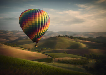 Fototapeta premium hot air balloon