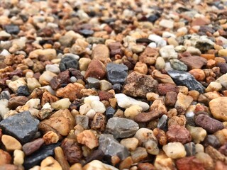 pebbles on the beach