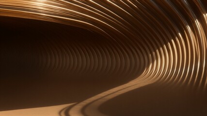 brown color abstract background with flowing lines