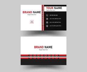 Clip design business card