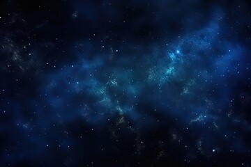 Obraz na płótnie Canvas Night sky wallpaper. Beautiful abstract space background with glowing stars and soft light