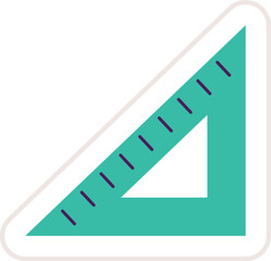 Triangle Stationery Sticker