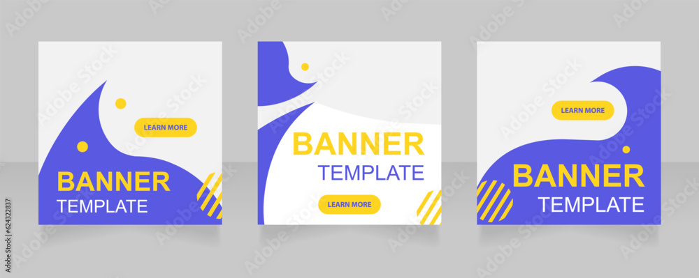 Canvas Prints business analyst internship web banner design template. vector flyer with text space. advertising pl