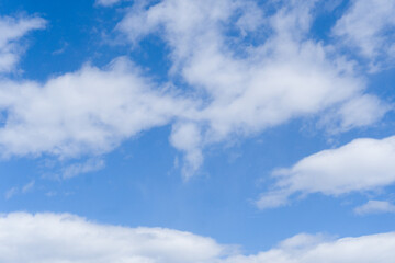 Obraz premium blue sky with clouds