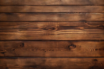 Old dark rustic wooden planks texture as a background. Generative ai and digital editing.